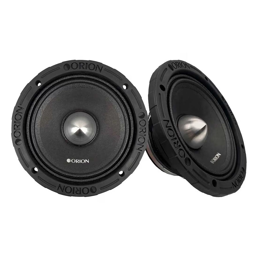 Orion HCCA654NHP 6.5" 1800 Watts Peak 4 - Ohm Car Audio Midrange Speakers (Pair)
