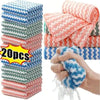 20pcs Ultra Soft & Absorbent Microfiber Dish Cloths - Machine Washable Towels For Kitchen, Bathroom, Car And Window Cleaning
