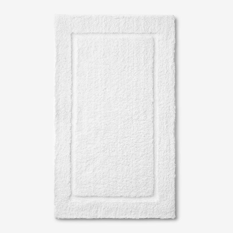 Legends Hotel Regal Cotton Bath Rug - White Size 30x72 | The Company Store